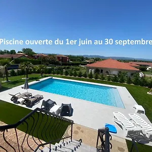 Séjour chez l'habitant Privée Avec Piscine De 1 à 3, Grieges
